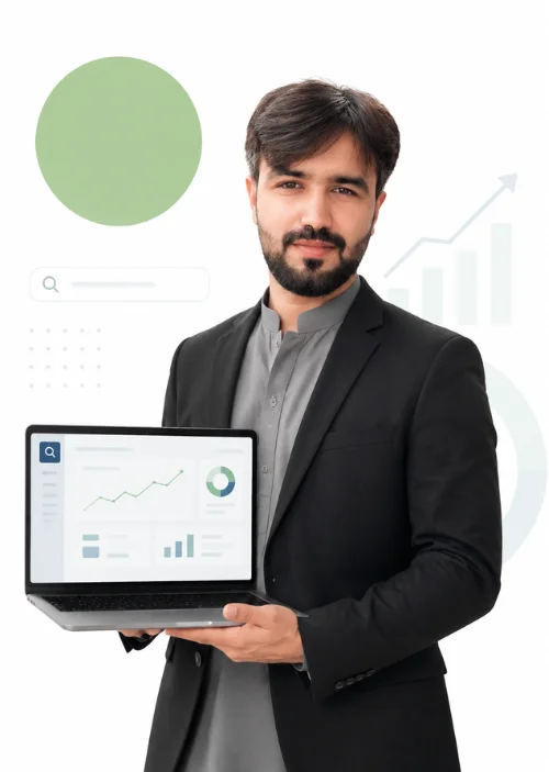 Muhammad Saad Latif SEO Expert Branding Image